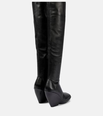 Botas mosqueteras Morgan de piel | Khaite