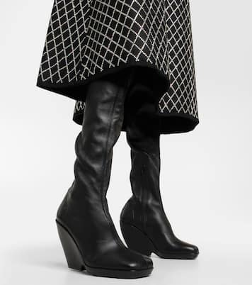 Botas mosqueteras Morgan de piel | Khaite