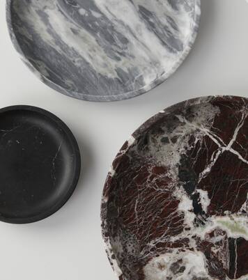x Sunnei set of 3 marble plates | Bloc Studios