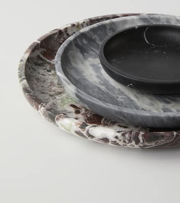 x Sunnei set of 3 marble plates | Bloc Studios