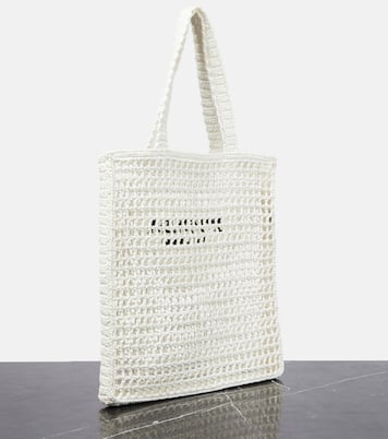 Borsa in rafia con logo | Prada