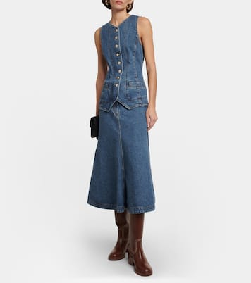 Abito midi di jeans | Chloé