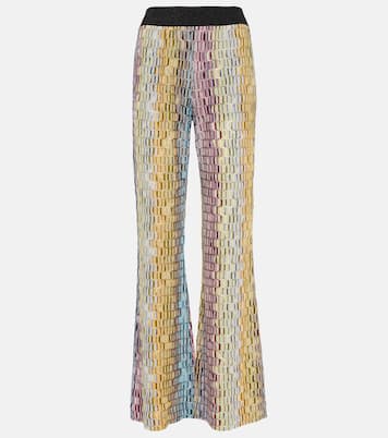 Pantalon bootcut en lamé | Missoni