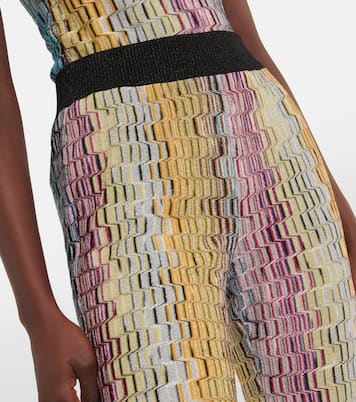 Pantalon bootcut en lamé | Missoni