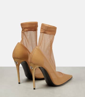 x Kim – Bottines en tulle | Dolce&Gabbana