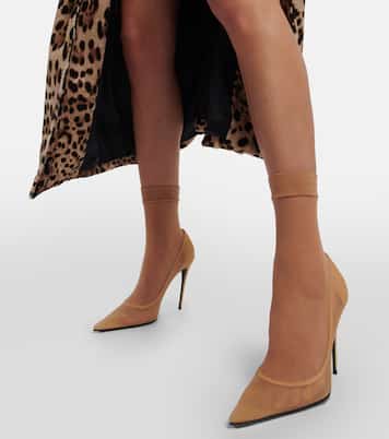 x Kim – Bottines en tulle | Dolce&Gabbana