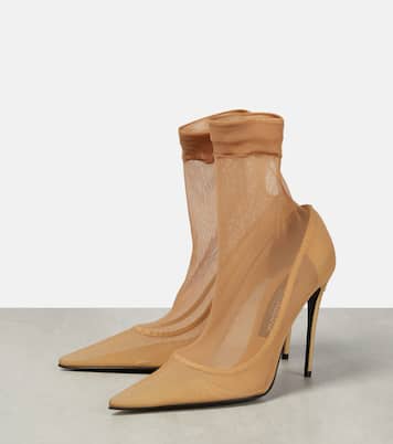 x Kim – Bottines en tulle | Dolce&Gabbana