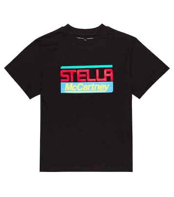 Camiseta en jersey de algodón estampada | Stella McCartney Kids