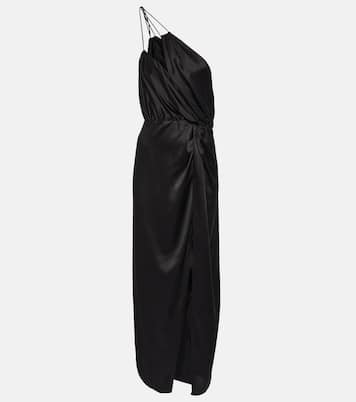 One-Shoulder-Midikleid aus Seide | The Sei