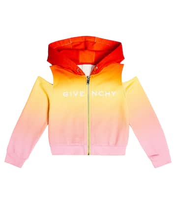 Sudadera con capucha de algodón con logo | Givenchy Kids