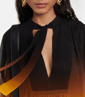 Robe imprimée en soie | Etro