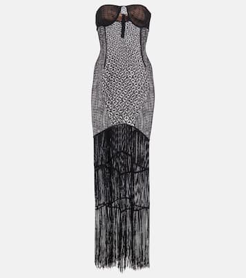 Liv fringed maxi dress | Khaite