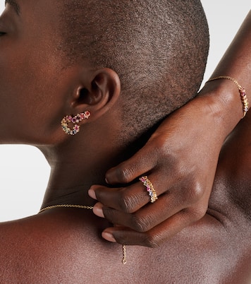 Bague Rainbow Mini en or 18 ct et saphirs | Suzanne Kalan