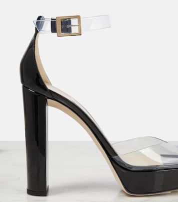 Sandali Albi 120 PVC in pelle con plateau | Jimmy Choo