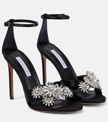 Sandali Crystal Margarita con cristalli | Aquazzura