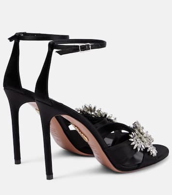 Sandali Crystal Margarita con cristalli | Aquazzura