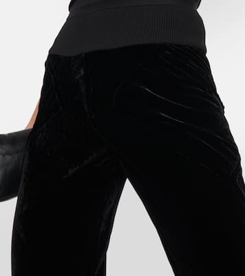 Pantalones anchos de terciopelo | Rick Owens