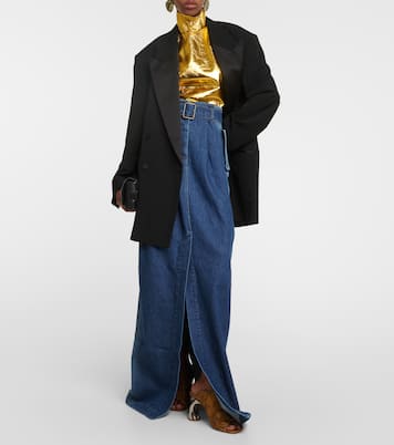High-Rise-Jeansrock Savannas | Dries Van Noten