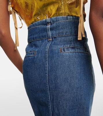 High-Rise-Jeansrock Savannas | Dries Van Noten