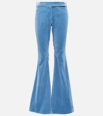 Pantalon évasé Elegance Softness en velours | Dorothee Schumacher