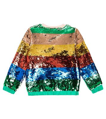 Sudadera a rayas con lentejuelas | Stella McCartney Kids