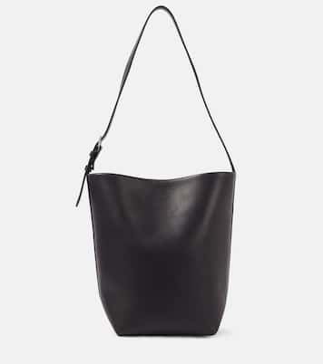 N/S Medium leather shoulder bag | The Row