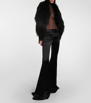 Low-Rise-Schlaghose | Ann Demeulemeester