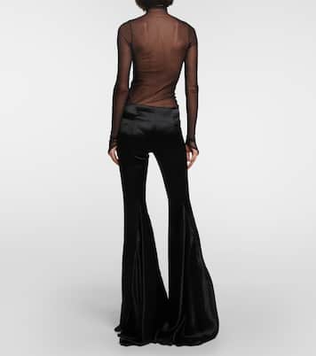 Low-Rise-Schlaghose | Ann Demeulemeester