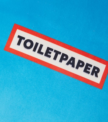 x Toiletpaper Tongue cushion | Seletti