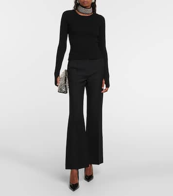 Embellished wool-blend sweater | Giuseppe di Morabito