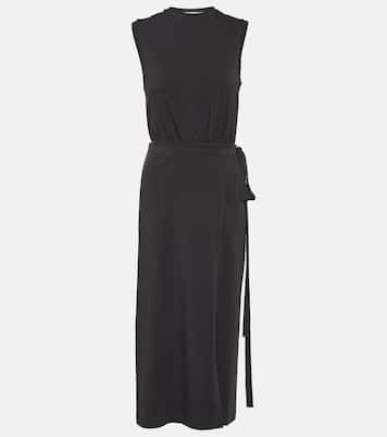 White Label vestido midi de algodón | Proenza Schouler