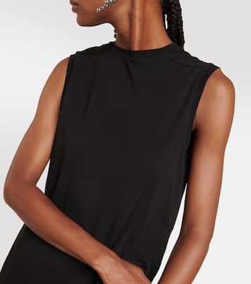 White Label vestido midi de algodón | Proenza Schouler