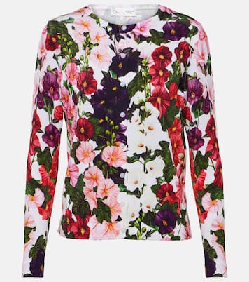 Cardigan aus einem Baumwollgemisch | Oscar de la Renta
