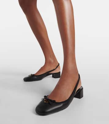 Pumps slingback in pelle | Prada