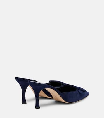 Mules Maysale en daim | Manolo Blahnik
