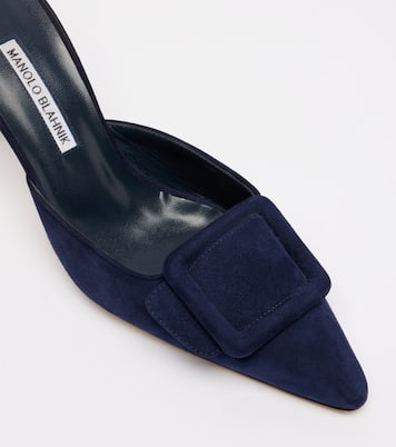 Mules Maysale en daim | Manolo Blahnik