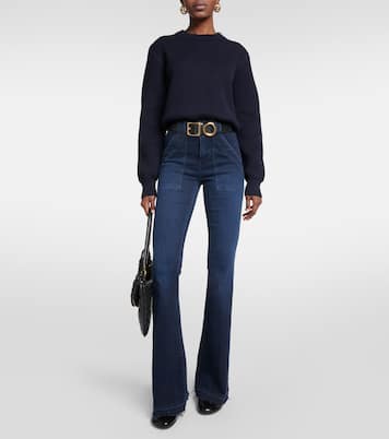 Jeans Le High Flare Trapunto a vita alta | Frame