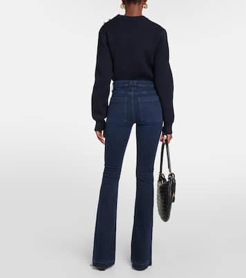 Jeans Le High Flare Trapunto a vita alta | Frame