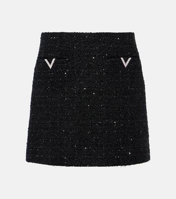 Minirock aus Tweed | Valentino