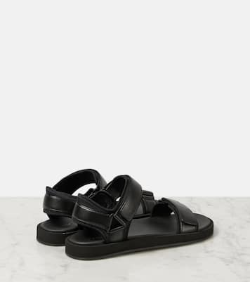 Sandalen Hook-And-Loop aus Leder | The Row