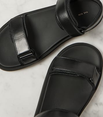 Sandalen Hook-And-Loop aus Leder | The Row