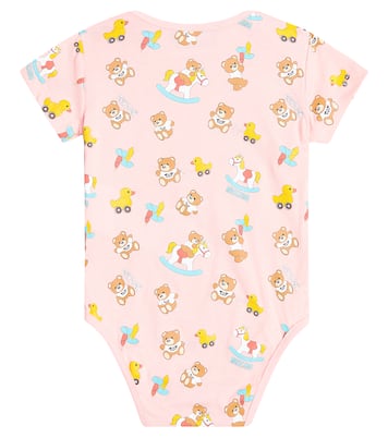 Baby - Set di 3 body in jersey di cotone | Moschino Kids