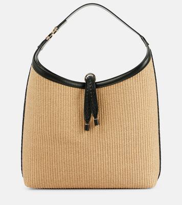 Borsa a spalla Marcie Small in rafia | Chloé