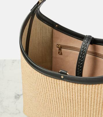 Borsa a spalla Marcie Small in rafia | Chloé