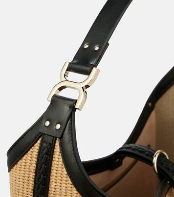 Borsa a spalla Marcie Small in rafia | Chloé