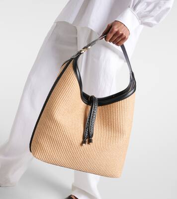 Borsa a spalla Marcie Small in rafia | Chloé