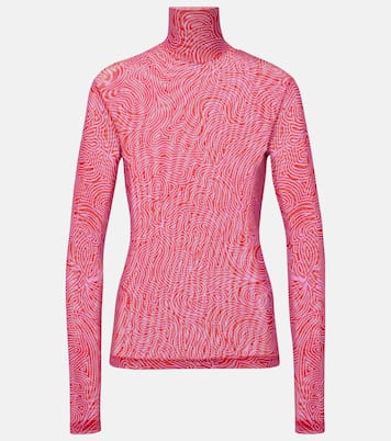 Mesh turtleneck top | Dries Van Noten