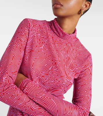 Mesh turtleneck top | Dries Van Noten