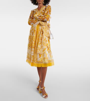 Sandales Keira en cuir verni à ornements | Dolce&Gabbana
