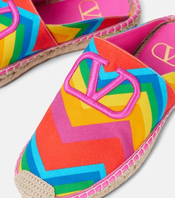 Espadrillas VLogo in canvas | Valentino Garavani